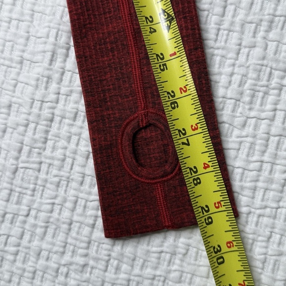 Lululemon Long Sleeve Swiftly Tech Women's Sz 6 Heathered Red Running Gym Yoga - Picture 13 of 13